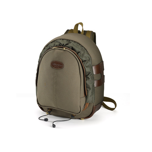 Rucksack25 (Sage FibreNyte Canvas / Chocolate Leather)