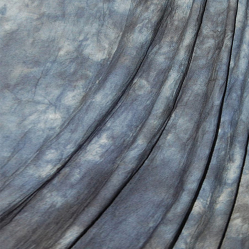 CM0224 Blue Winter Crushed Muslin Backdrop