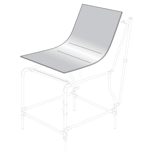 320PX PERSPEX COVER FOR MINI STILL LIFE TABLE